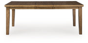 Urbinforte - Dining Room Butterfly Extension Table - Light Brown - R&R Furniture Gallery (Fountain Valley, CA)