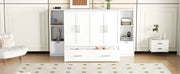 Murphy Bed With Shelves, Drawers And USB Ports - R&R Furniture Gallery (Fountain Valley, CA)