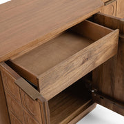 Clevland - 4 Door Cabinet - Santy Taupe - R&R Furniture Gallery (Fountain Valley, CA)