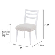 Ladderback Side Dining Chair (Set of 2) - R&R Furniture Gallery (Fountain Valley, CA)