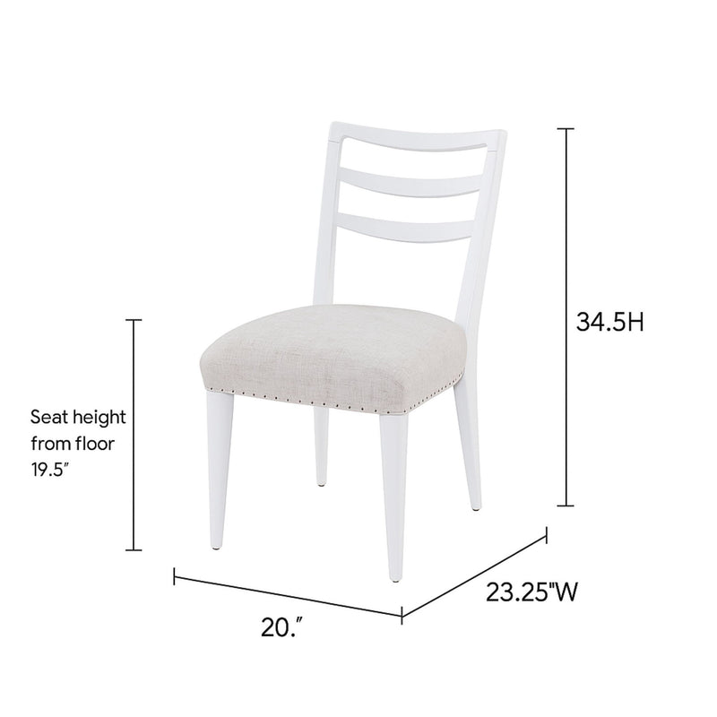 Ladderback Side Dining Chair (Set of 2) - R&R Furniture Gallery (Fountain Valley, CA)