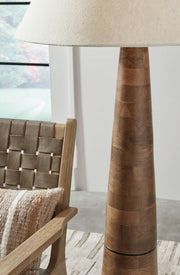 Danset - Wood Lamp - R&R Furniture Gallery (Fountain Valley, CA)
