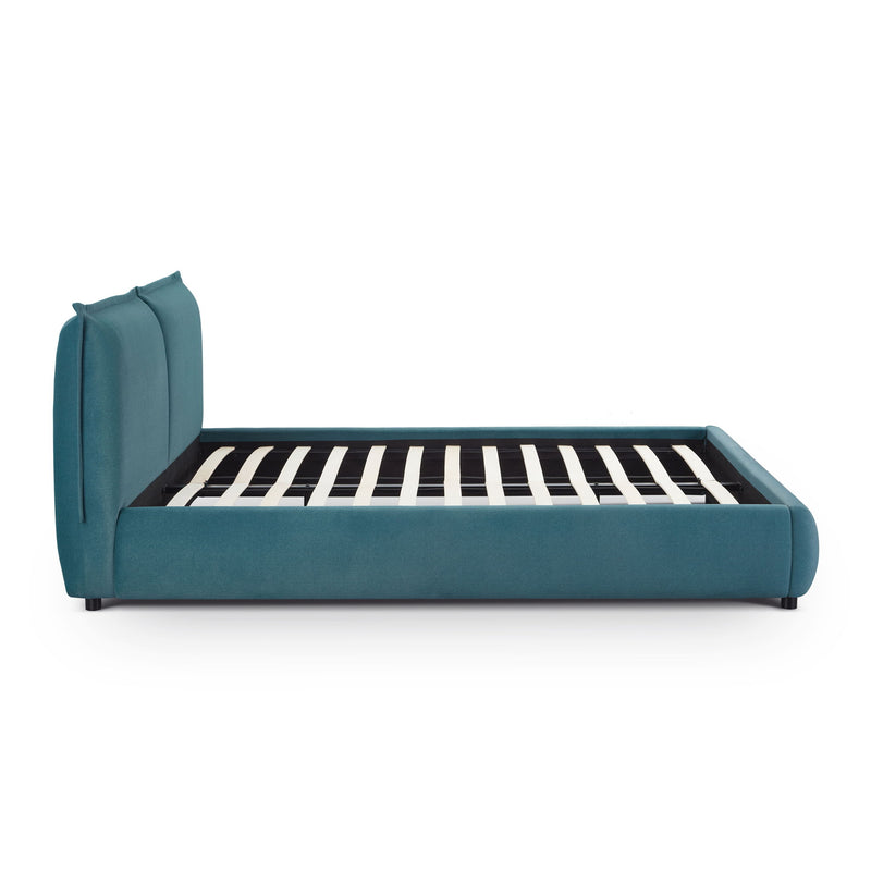 Mel - Faux Mohair Bed - R&R Furniture Gallery (Fountain Valley, CA)