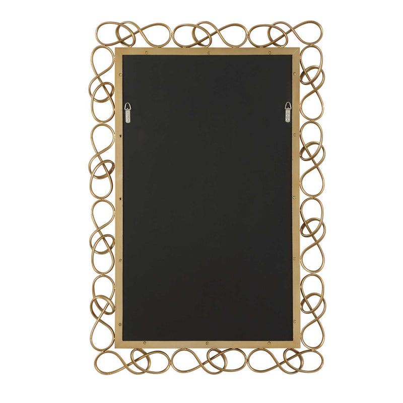 Twist It - Mirror - Antique Brass