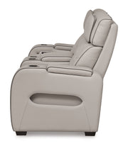 Boyington - Power Reclining Loveseat With Console/Adj Hdrst - R&R Furniture Gallery (Fountain Valley, CA)