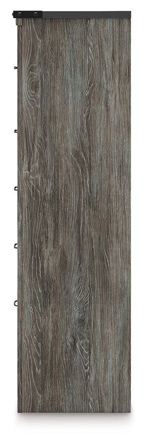 Frandern - Five Drawer Chest - Gray - R&R Furniture Gallery (Fountain Valley, CA)