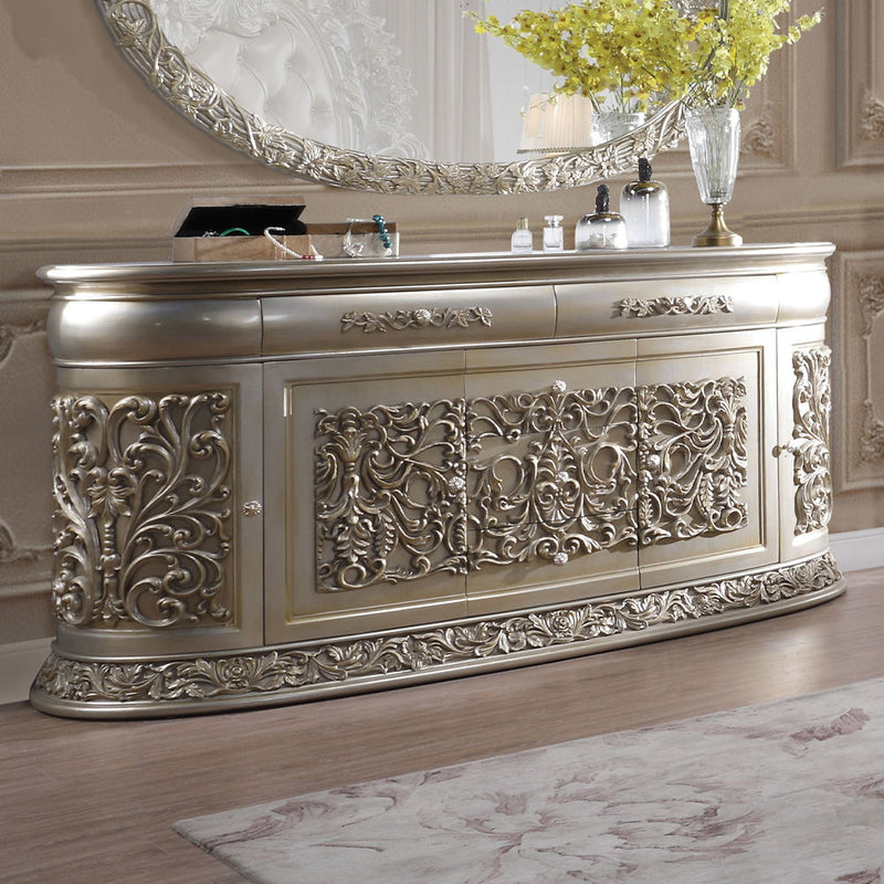 Sorina - Dresser - Antique Gold - R&R Furniture Gallery (Fountain Valley, CA)
