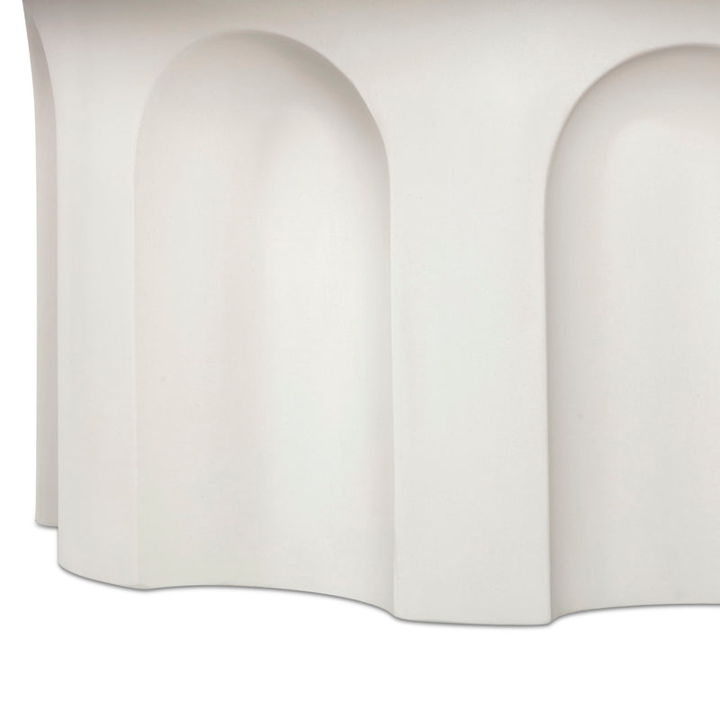 Cassandra - Indoor / Outdoor Concrete Round Table - R&R Furniture Gallery (Fountain Valley, CA)