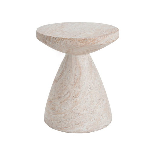 Outdoor / Indoor Lightweight Concrete Side Table - R&R Furniture Gallery (Fountain Valley, CA)