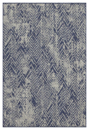 Sunshine - 5'3" X 7'3" Indoor & Outdoor Polypropylene Area Rug - Blue - R&R Furniture Gallery (Fountain Valley, CA)