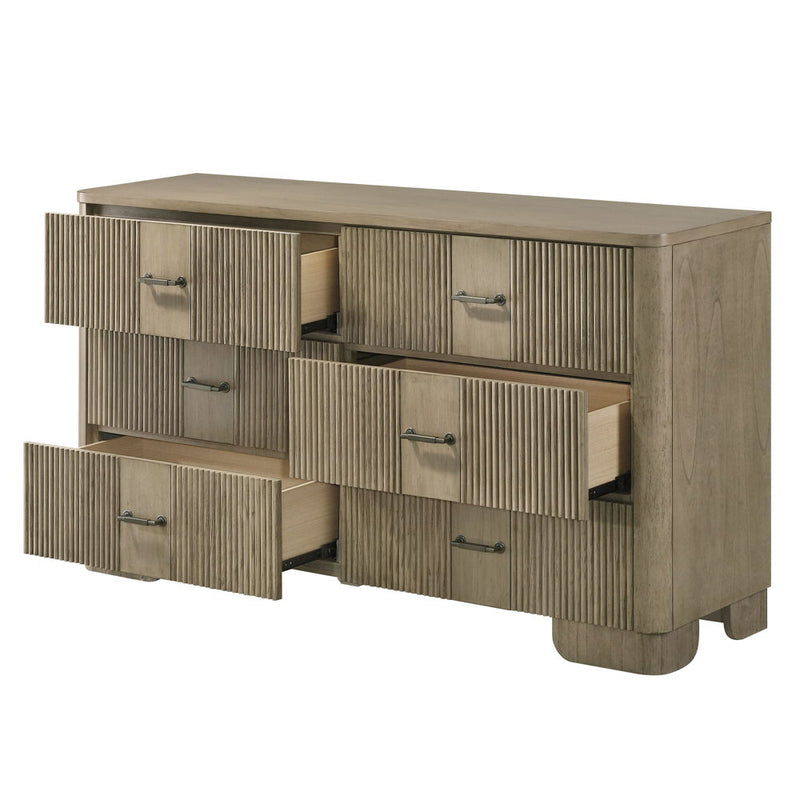 Lakkari - Dresser - Antique Oak - R&R Furniture Gallery (Fountain Valley, CA)