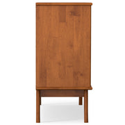 Draper - 4 Door Sideboard Buffet - Brown - R&R Furniture Gallery (Fountain Valley, CA)