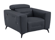 989 - Power Reclining Set With Power Headrest - R&R Furniture Gallery (Fountain Valley, CA)