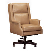 Dc132 - Leather Desk Chair - R&R Furniture Gallery (Fountain Valley, CA)