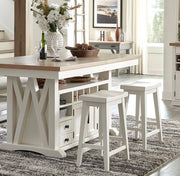 Americana Modern Dining - Counter Stool - Cotton - R&R Furniture Gallery (Fountain Valley, CA)