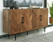 PratTVille - Accent Cabinet - Brown - R&R Furniture Gallery (Fountain Valley, CA)