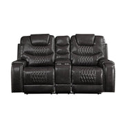 Braylon - Love w/Console (Motion) - R&R Furniture Gallery (Fountain Valley, CA)