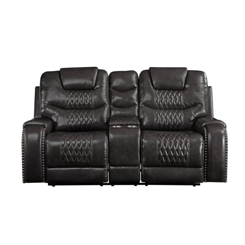 Braylon - Love w/Console (Motion) - R&R Furniture Gallery (Fountain Valley, CA)