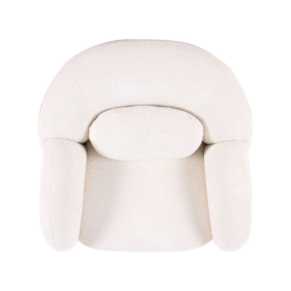 Misty - Knubby Fabric Accent Chair