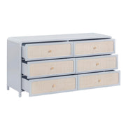 Patty - Rattan 6 Drawer Dresser - R&R Furniture Gallery (Fountain Valley, CA)