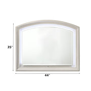 Ramondi - Mirror - Antique White - R&R Furniture Gallery (Fountain Valley, CA)