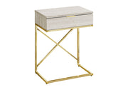 Accent Side Table, Storage Drawer, Spacious Tabletop, Contemporary & Modern - R&R Furniture Gallery (Fountain Valley, CA)