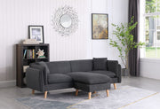 Brayden - Fabric Sectional Sofa Chaise - R&R Furniture Gallery (Fountain Valley, CA)