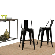 Rayne - Multifunctional Metal Stool - R&R Furniture Gallery (Fountain Valley, CA)