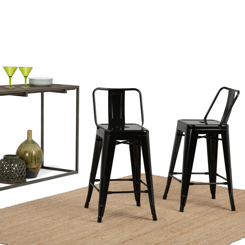 Rayne - Multifunctional Metal Stool - R&R Furniture Gallery (Fountain Valley, CA)