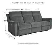 Barnsana - Power Reclining Sofa - R&R Furniture Gallery (Fountain Valley, CA)