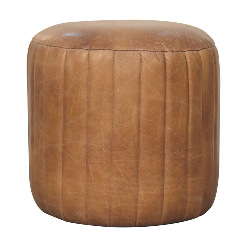 Buffalo - Footstool - Brown - R&R Furniture Gallery (Fountain Valley, CA)