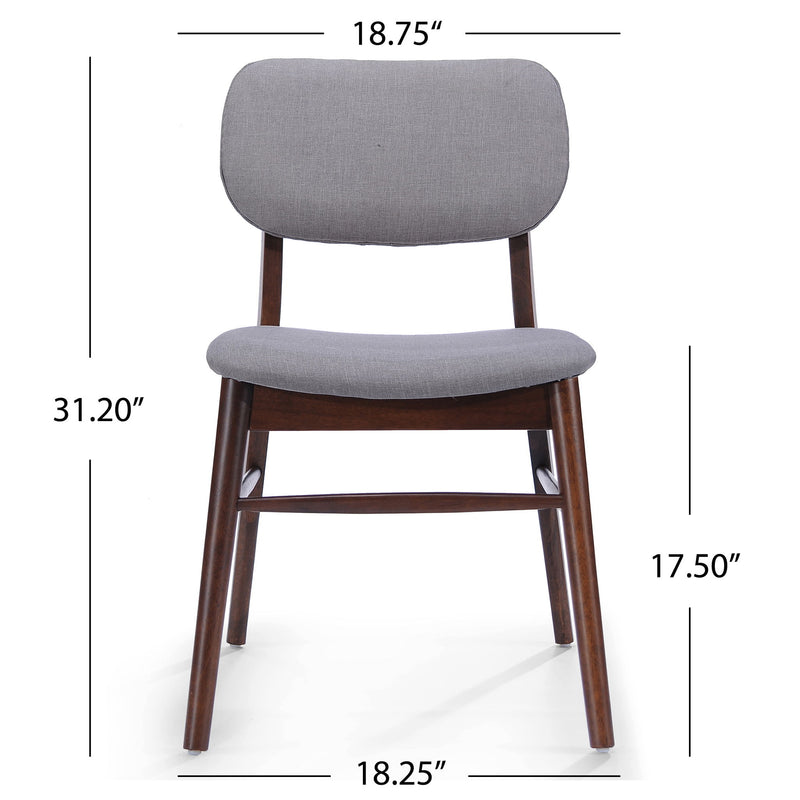 Upholstered Comfort Dining Chair (Set of 2) - R&R Furniture Gallery (Fountain Valley, CA)