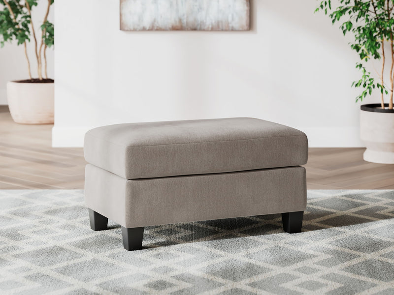 Willarae - 2 Pc. - Chair And A Half, Ottoman - Taupe - R&R Furniture Gallery (Fountain Valley, CA)