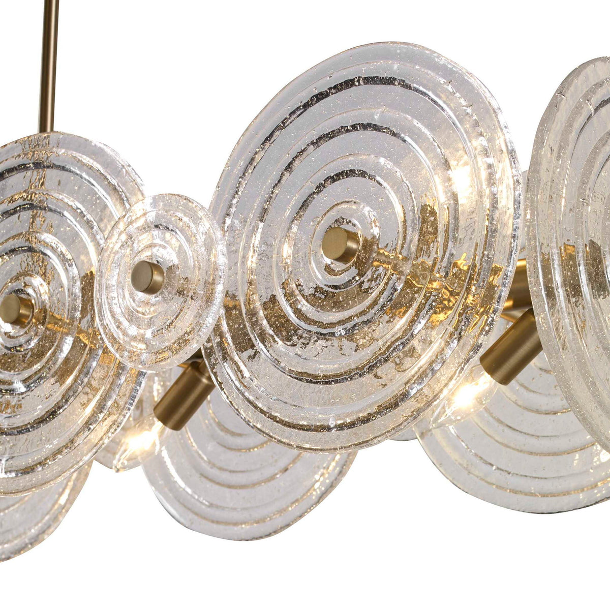 Cirque - 10 Light Chandelier - Brass