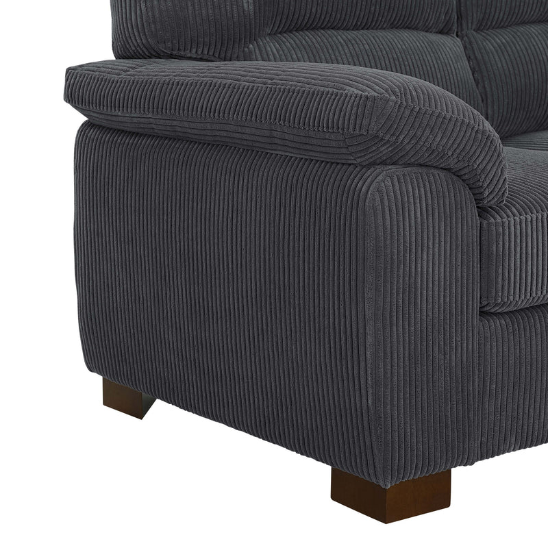Vintage Inspired 3 Seat Sofa With Tufted Cushions - R&R Furniture Gallery (Fountain Valley, CA)
