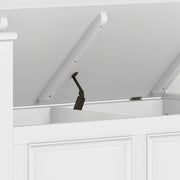 Amherst - Small Transitional Entryway Storage Bench - R&R Furniture Gallery (Fountain Valley, CA)