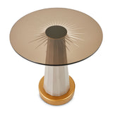 St. Charles - Chairside Table - Dove Gray - R&R Furniture Gallery (Fountain Valley, CA)