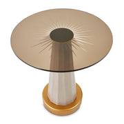 St. Charles - Chairside Table - Dove Gray - R&R Furniture Gallery (Fountain Valley, CA)