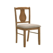 Kayee - 5 Piece Dining Set - Weathered Oak - R&R Furniture Gallery (Fountain Valley, CA)