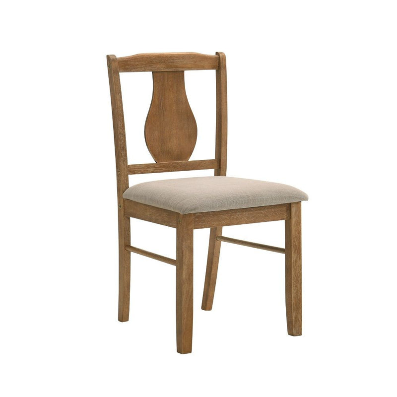 Kayee - 5 Piece Dining Set - Weathered Oak - R&R Furniture Gallery (Fountain Valley, CA)