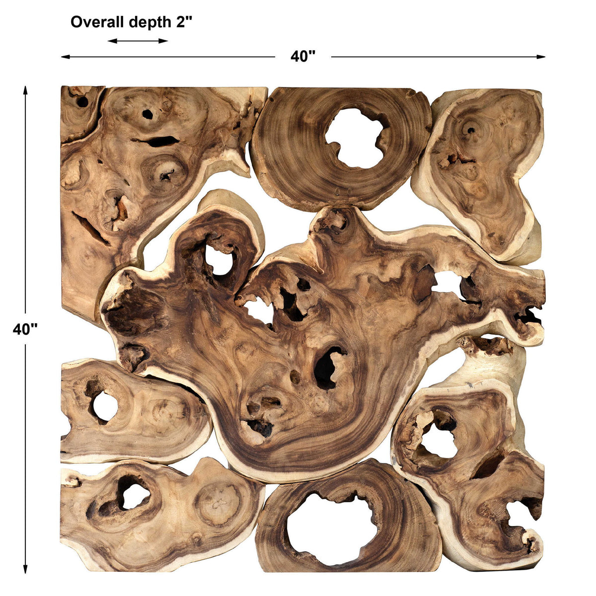 Avram - Wood Wall Art - Woodtone