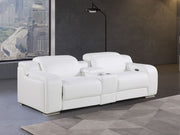1116 - 3-Piece Modular Power Reclining Console Loveseat In With 2 Power Recliners & Power Headrests - R&R Furniture Gallery (Fountain Valley, CA)