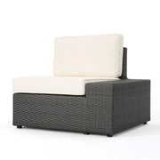 Santa Cruz - Outdoor 8 Piece Sectional Set - Dark Brown - R&R Furniture Gallery (Fountain Valley, CA)