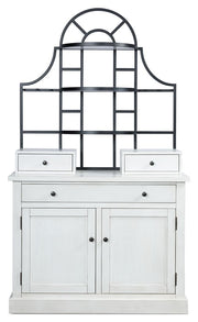 Greddinton - Baker's Rack - White - R&R Furniture Gallery (Fountain Valley, CA)