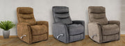 Gemini - Manual Swivel Glider Recliner - R&R Furniture Gallery (Fountain Valley, CA)