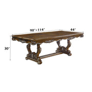 Latisha - 30" Dining Table - Antique Oak - R&R Furniture Gallery (Fountain Valley, CA)