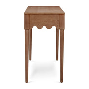 TOV Furniture Oodle desk, modern writing desk with sleek wooden surface and minimalist design, ideal for home office or workspace.