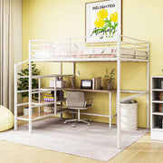 Loft Bed With Desk And Lateral Storage Ladder - R&R Furniture Gallery (Fountain Valley, CA)