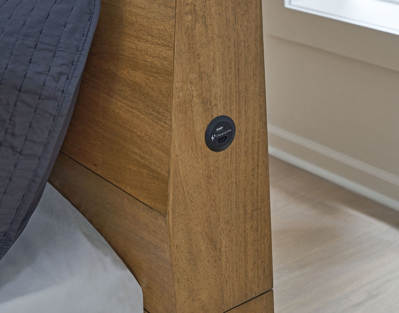 Sherbana - Panel Bed - R&R Furniture Gallery (Fountain Valley, CA)