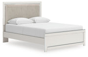 Zuraleus - Upholstered Panel Platform Bed With Roll Slats - R&R Furniture Gallery (Fountain Valley, CA)